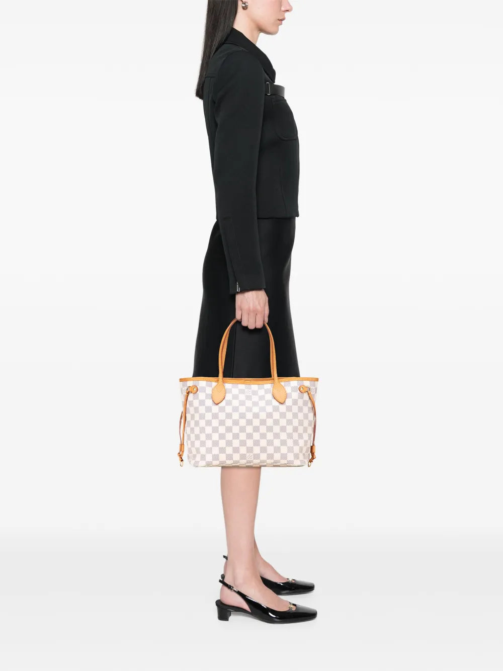Pre-OwnedLouis Vuitton Pre-Owned2014 Damier Azur Neverfull PM tote bag