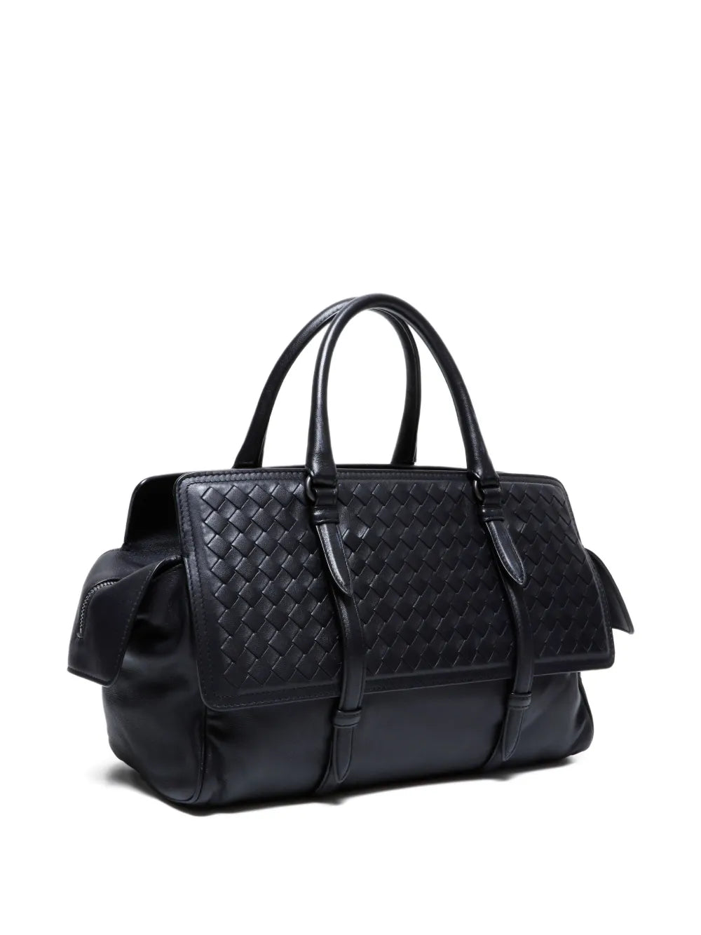 Pre-OwnedBottega Veneta Pre-Owned2013s Intrecciato top-handle handbag