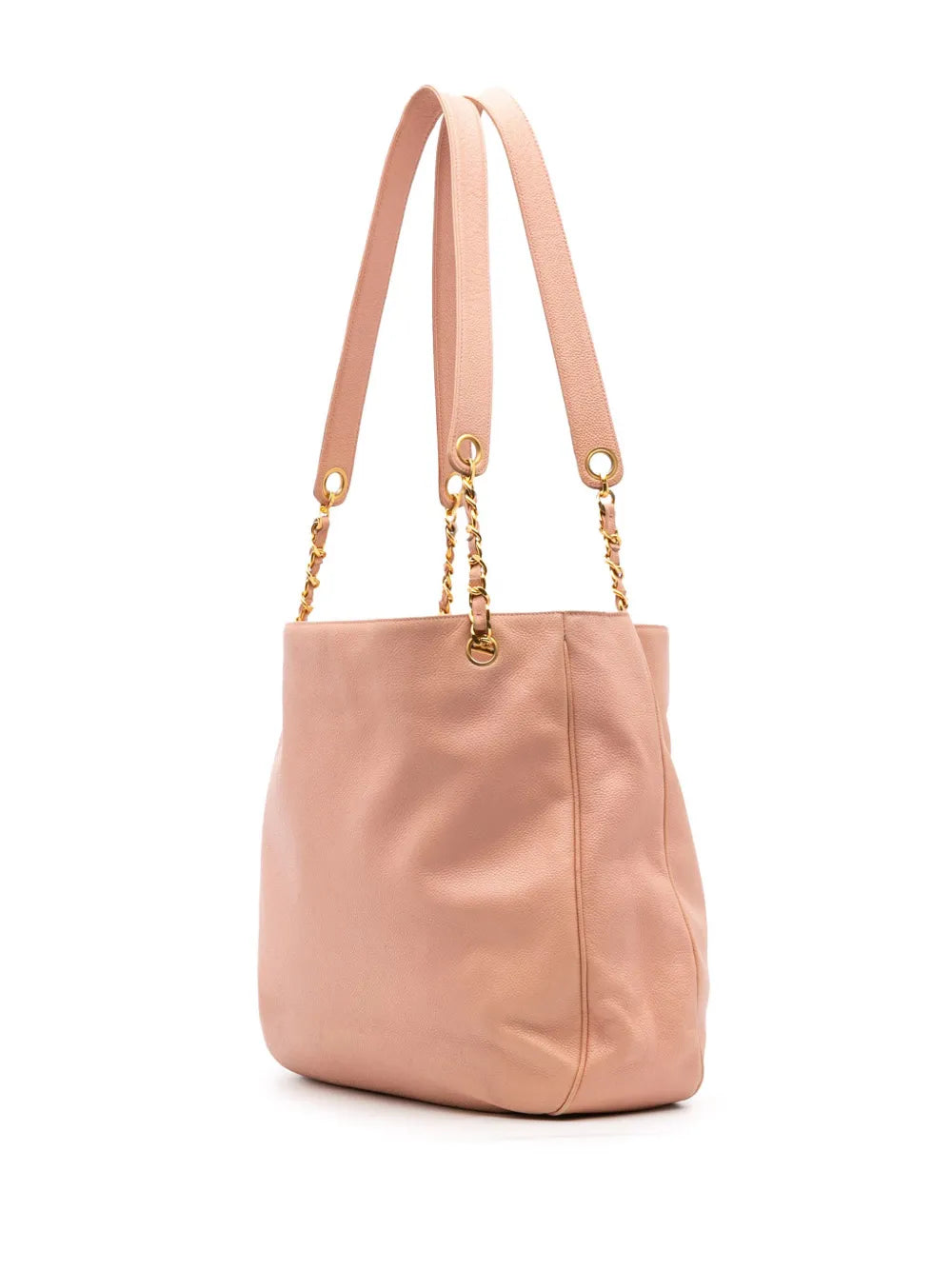 Pre-OwnedCHANEL Pre-Owned1994-1996 CC Caviar Chain tote bag