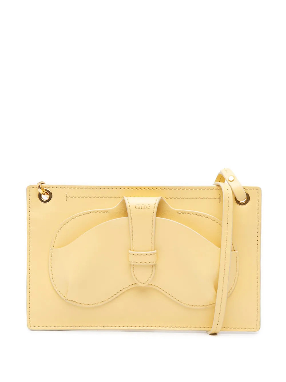 Pre-OwnedChlo?Pre-Owned2021 Leather Harrison Eyeglasses and Phone Pouch crossbody bag