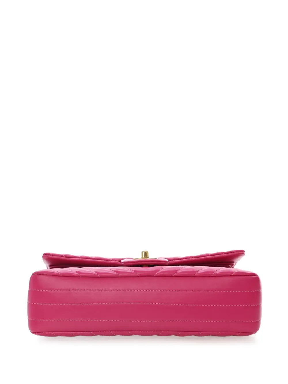 Pre-OwnedCHANEL Pre-Owned2015-2016 Medium Classic Chevron Lambskin Double Flap shoulder bag
