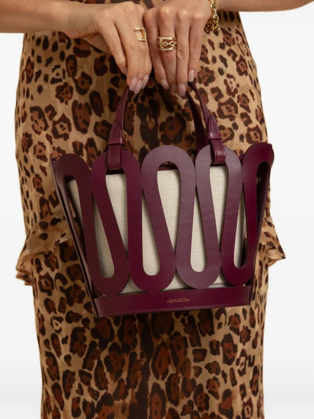 Aquazzuramedium Artiste tote bag