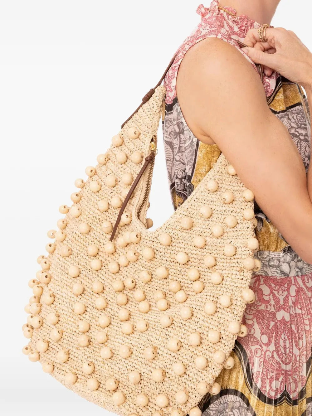 PoolsideThe Brighton beaded tote bag