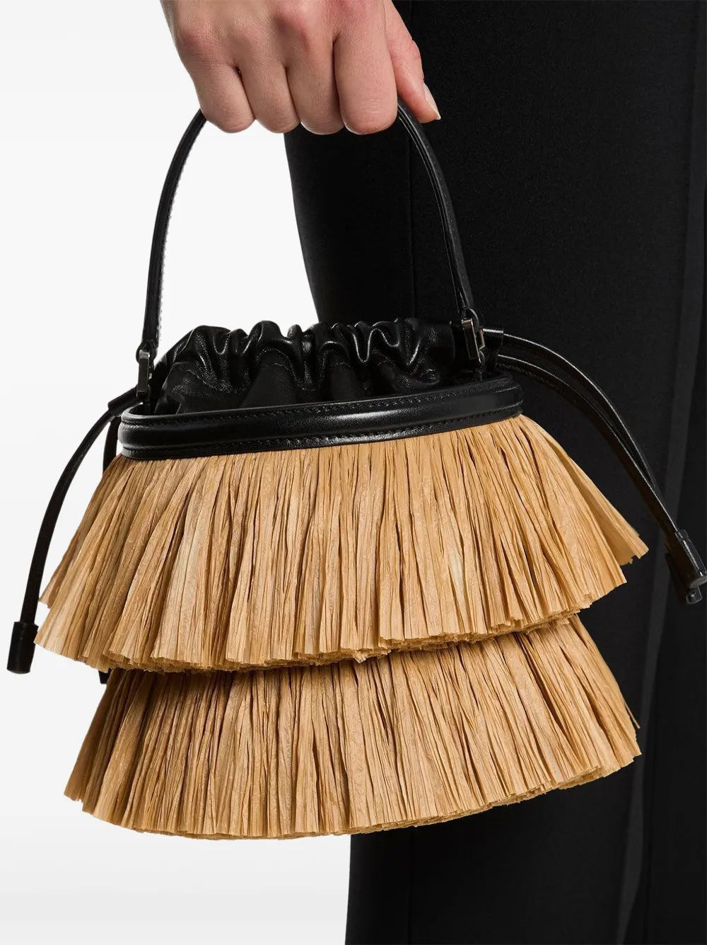 Michael Kors Collectionmini Ischia bucket bag