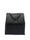 LIU JOfaux-leather backpack