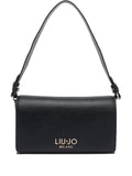 LIU JOsmall logo-plaque shoulder bag