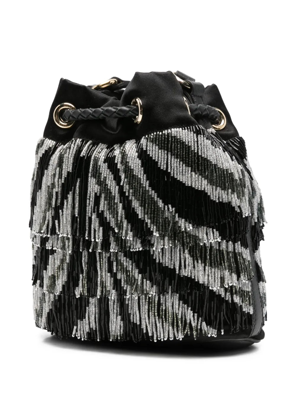 PUCCIbeaded-fringe bucket bag