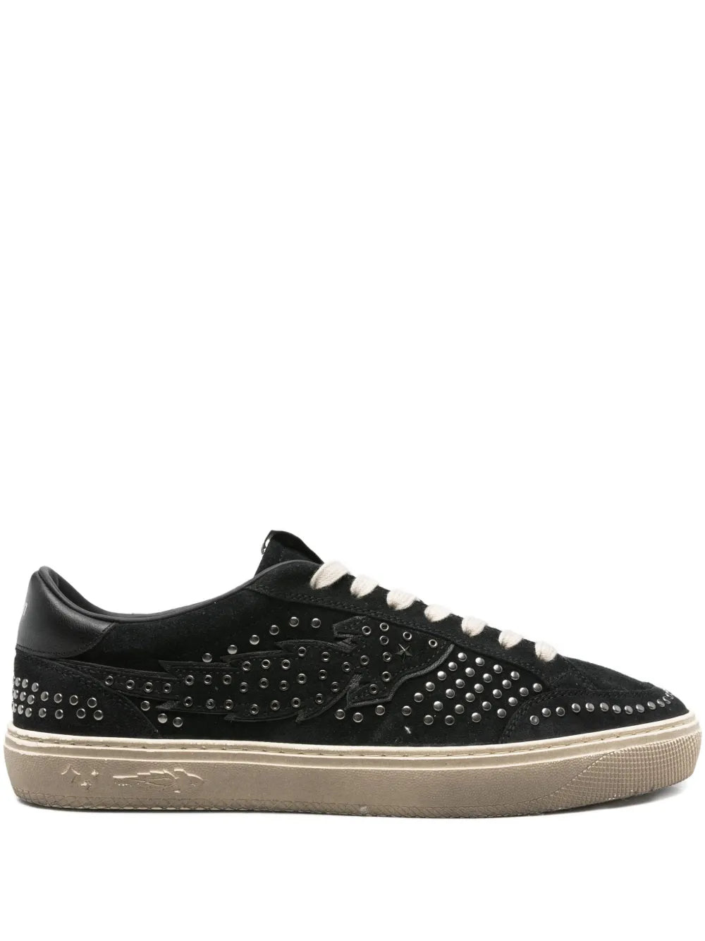 Enterprise Japan Studded Suede Low-Top Sneakers