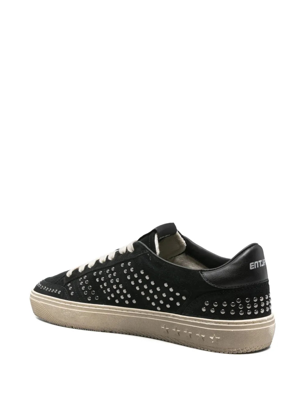 Enterprise Japan Studded Suede Low-Top Sneakers