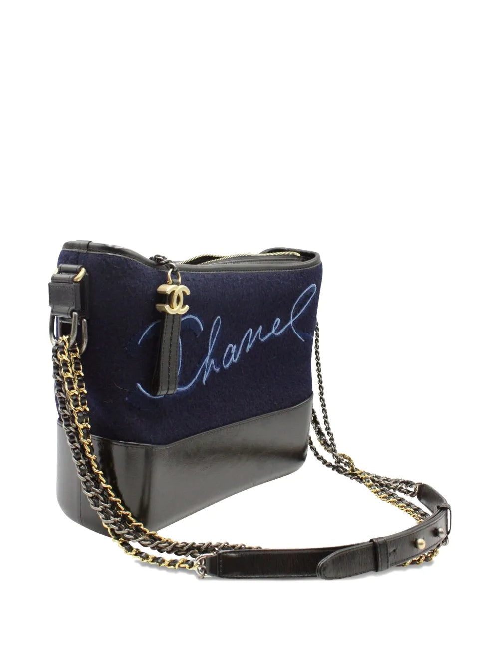 Pre-OwnedCHANEL Pre-OwnedParis-Hamburg Gabrielle embroidered crossbody bag
