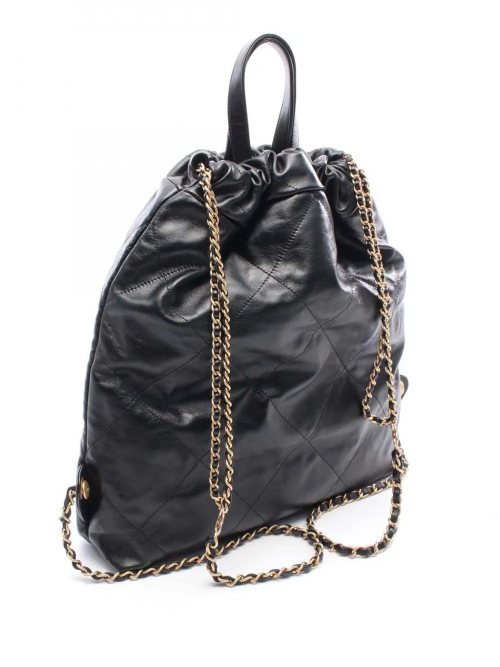 Pre-OwnedCHANEL Pre-Owned2021-2025 Large Shiny Quilted Calfskin 22 backpack