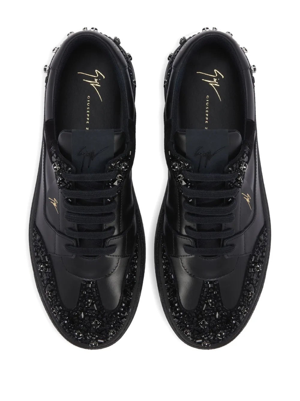 Giuseppe Zanotti Suede Bead Sneakers