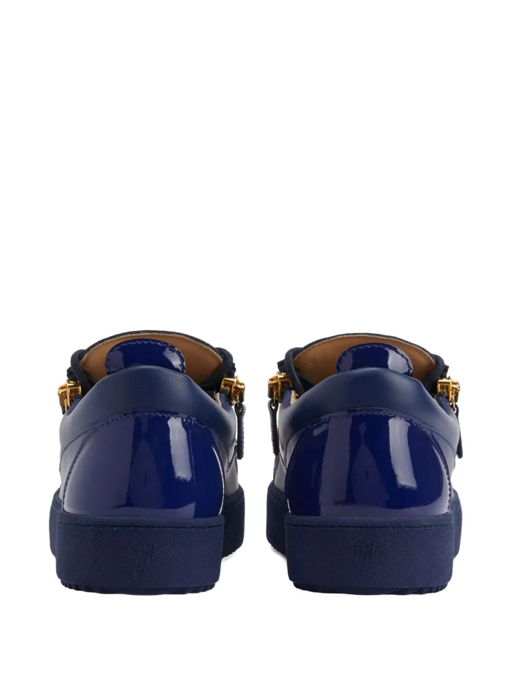 Giuseppe Zanotti Frankie Glossy-Leather Sneakers