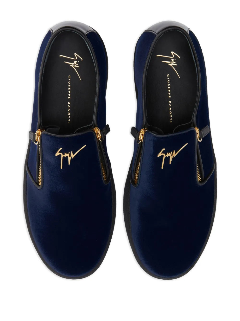 Giuseppe Zanotti Gz-Kobe Signature-Detail Zipped Slip-Ons