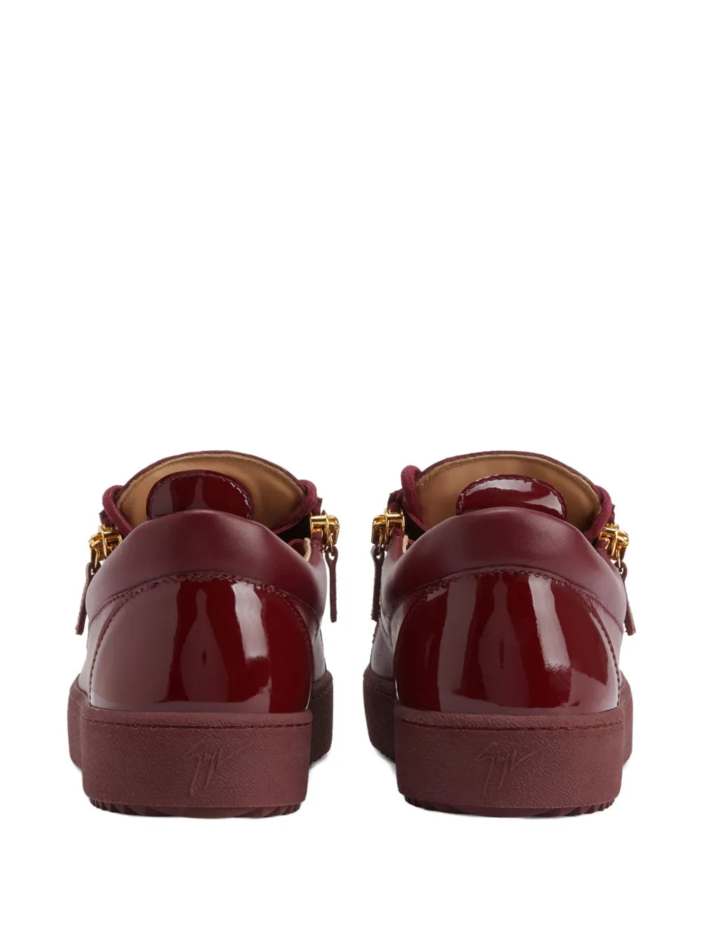 Giuseppe Zanotti Frankie Glossy-Leather Sneakers