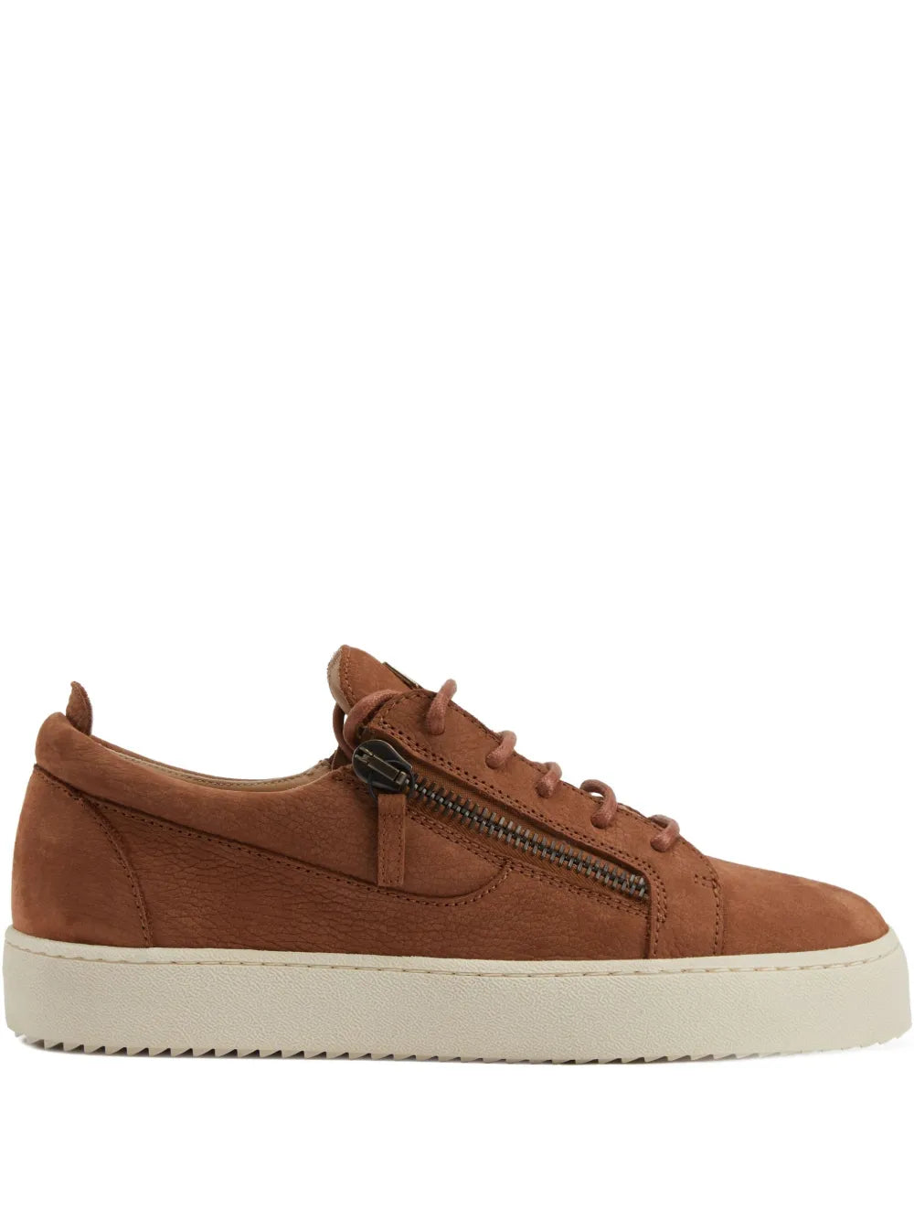 Giuseppe Zanotti Frankie Signature-Detail Leather Sneakers
