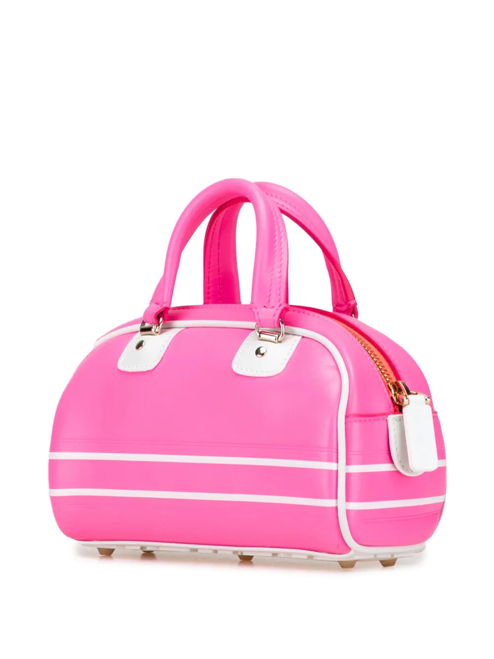 Pre-OwnedChristian Dior Pre-Owned2022 Micro Leather Dior Vibe Zip Bowling Bag satchel