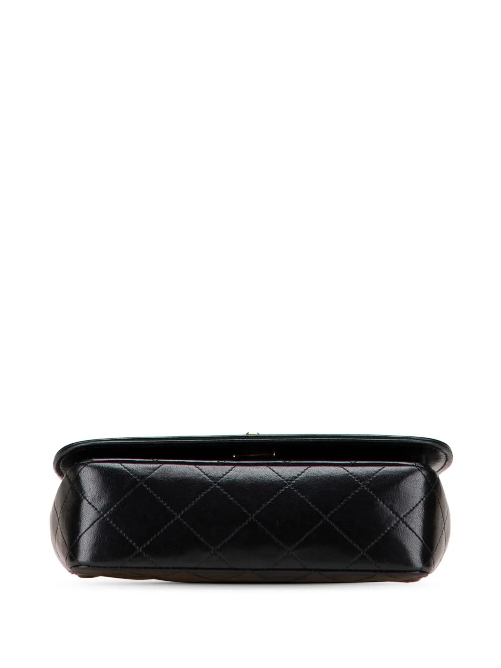 Pre-OwnedCHANEL Pre-Owned2014 CC Quilted Lambskin Bijoux Chain Curved Full Flap crossbody bag