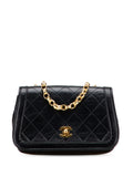 Pre-OwnedCHANEL Pre-Owned2014 CC Quilted Lambskin Bijoux Chain Curved Full Flap crossbody bag