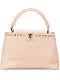 Pre-OwnedLouis Vuitton Pre-Owned2017 Taurillon Studdy Capucines MM satchel