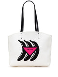 Pre-OwnedPrada Pre-Owned2013-2023 Canapa Banana Print tote bag
