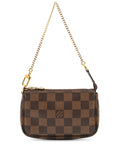 Pre-OwnedLouis Vuitton Pre-Owned2019 Damier Ebene Mini Pochette Accessoires handbag