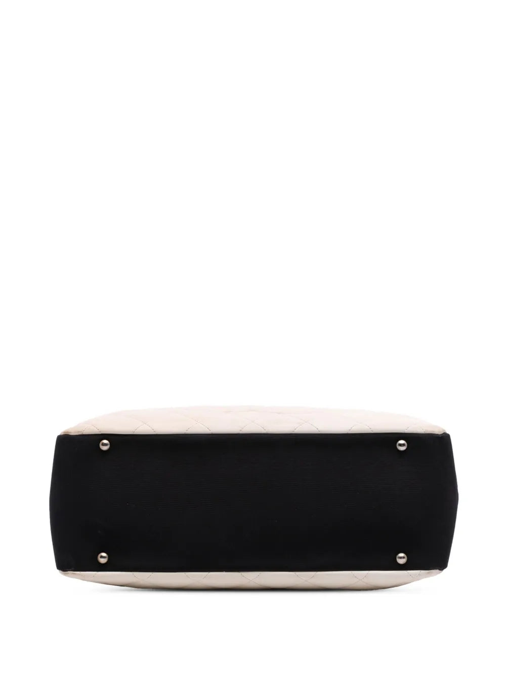 Pre-OwnedCHANEL Pre-Owned2009-2010 CC Quilted Lambskin Zip shoulder bag
