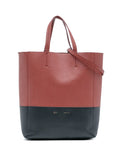 Pre-OwnedCeline Pre-Owned2017 Small Bicolor Leather Vertical Cabas satchel