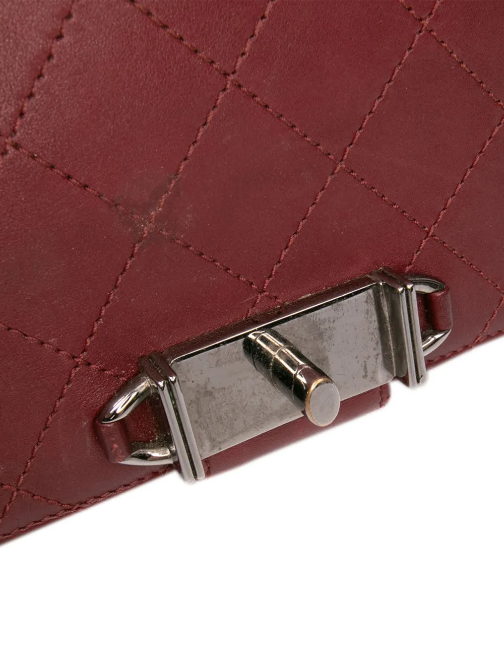 Pre-OwnedCHANEL Pre-Owned2018 CC Stitched Calfskin Chain Flap satchel