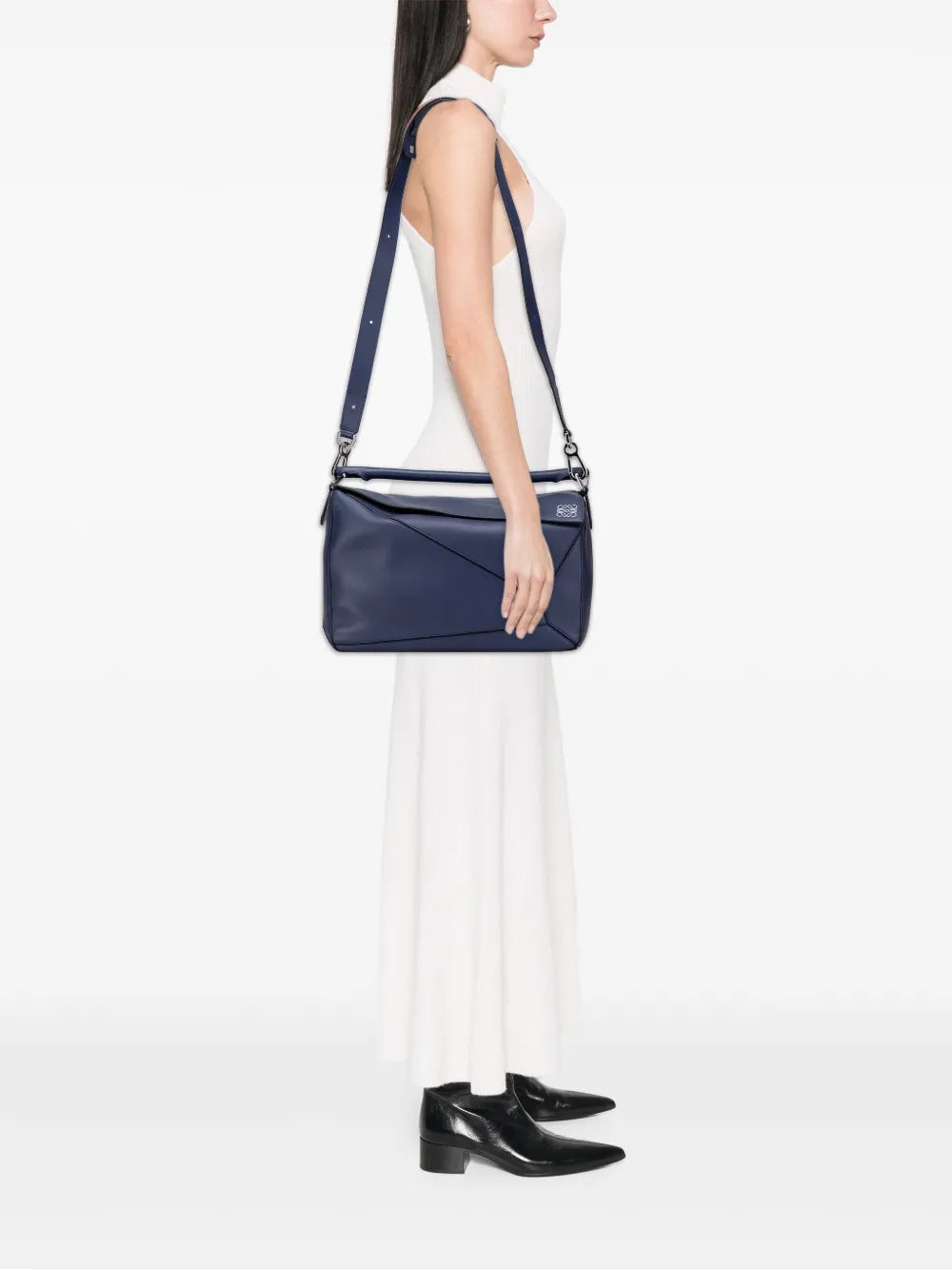 Pre-OwnedLoewe Pre-Owned2018 Large Calfskin Puzzle satchel