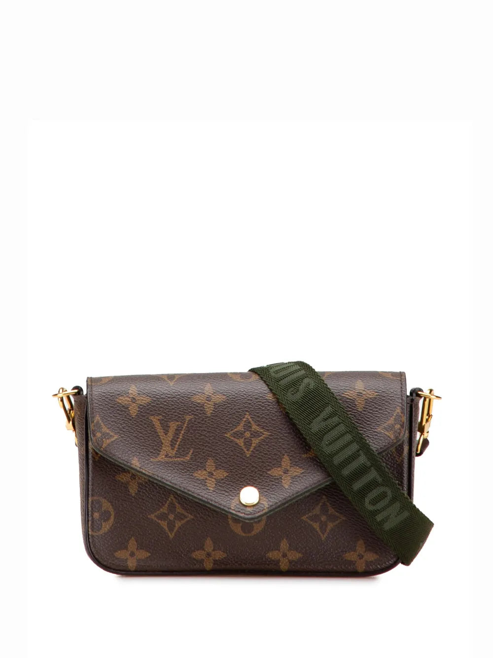 Pre-OwnedLouis Vuitton Pre-Owned2021-2025 Monogram Felicie Strap And Go crossbody bag
