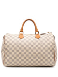 Pre-OwnedLouis Vuitton Pre-Owned2008 Damier Azur Speedy 35 boston bag