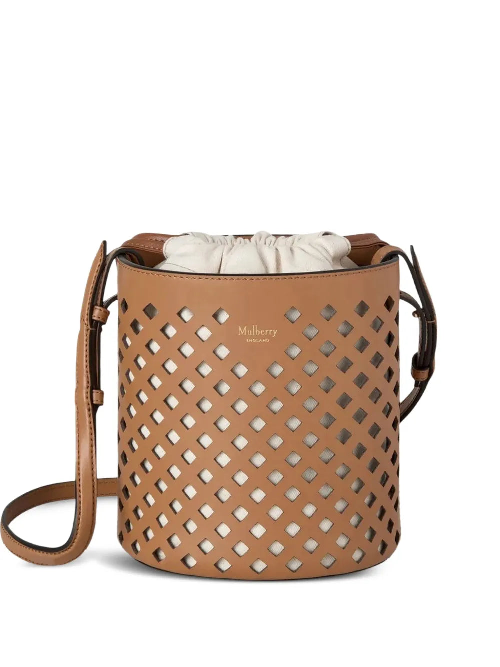 Mulberryperforated bucket bag