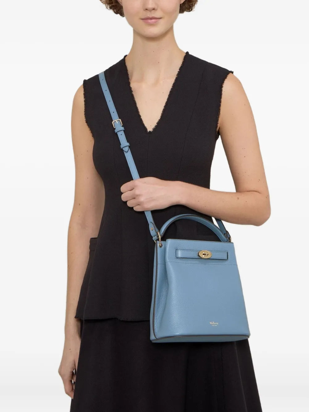 Mulberrybucket twist-lock satchel