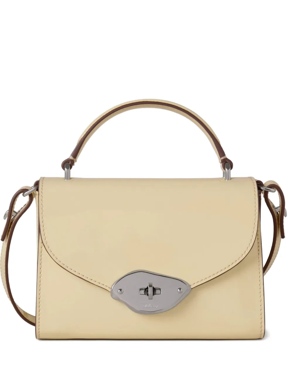 Mulberrysmall Lana patent-leather tote bag