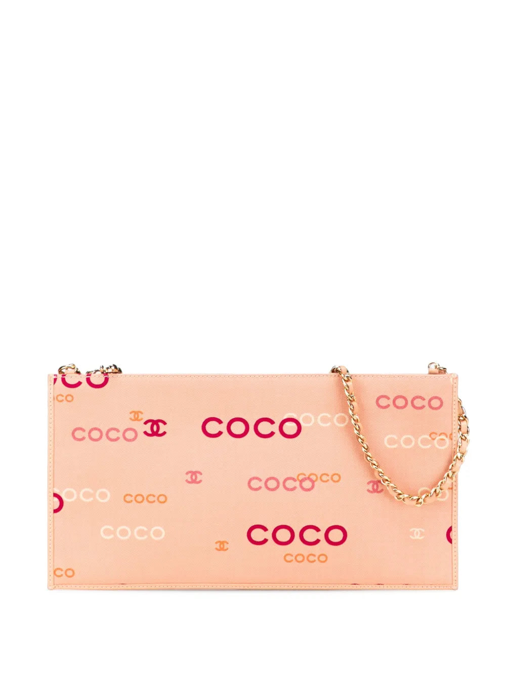 Pre-OwnedCHANEL Pre-Owned2002-2003 Canvas Coco Chain Pochette handbag