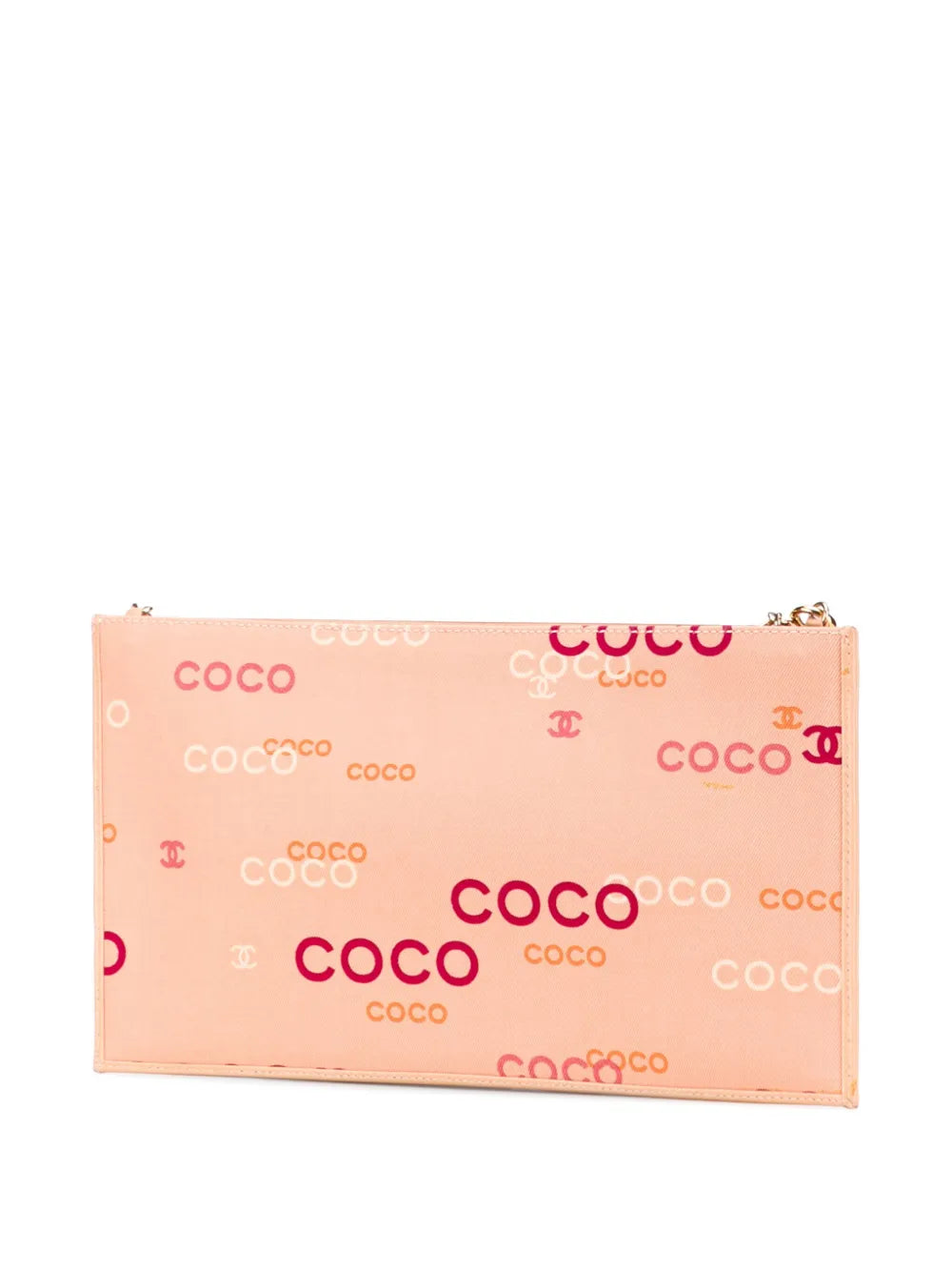 Pre-OwnedCHANEL Pre-Owned2002-2003 Canvas Coco Chain Pochette handbag