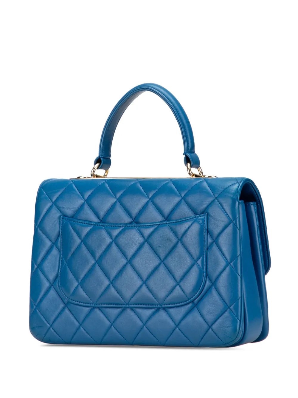Pre-OwnedCHANEL Pre-Owned2019 Medium Lambskin Trendy CC Top Handle Bag satchel