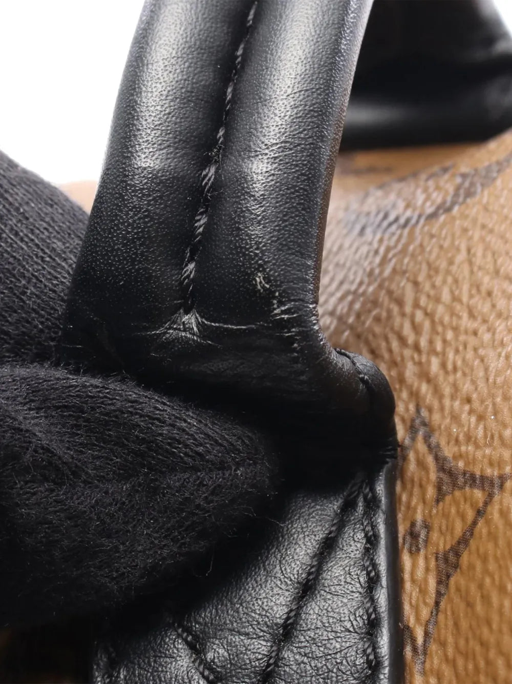 Pre-OwnedLouis Vuitton Pre-Owned2017 Monogram Reverse Mini Palm Springs backpack