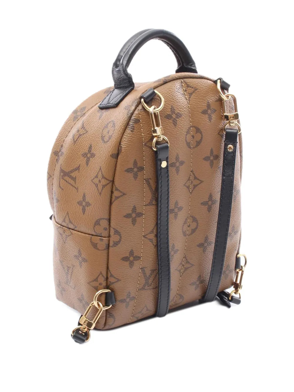Pre-OwnedLouis Vuitton Pre-Owned2017 Monogram Reverse Mini Palm Springs backpack