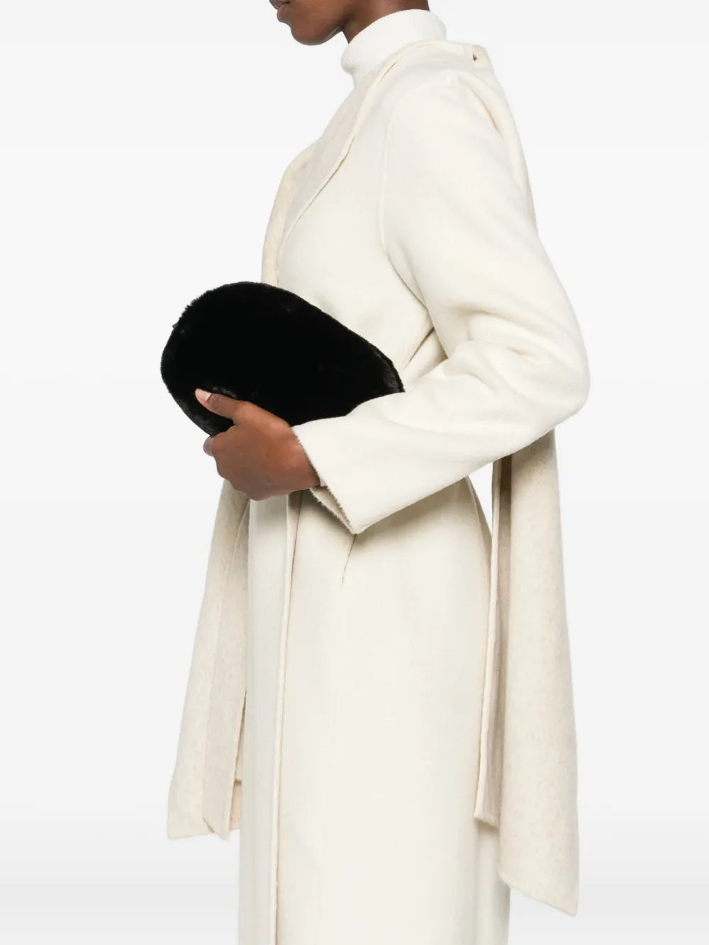 ApparisNoor zip-up clutch bag
