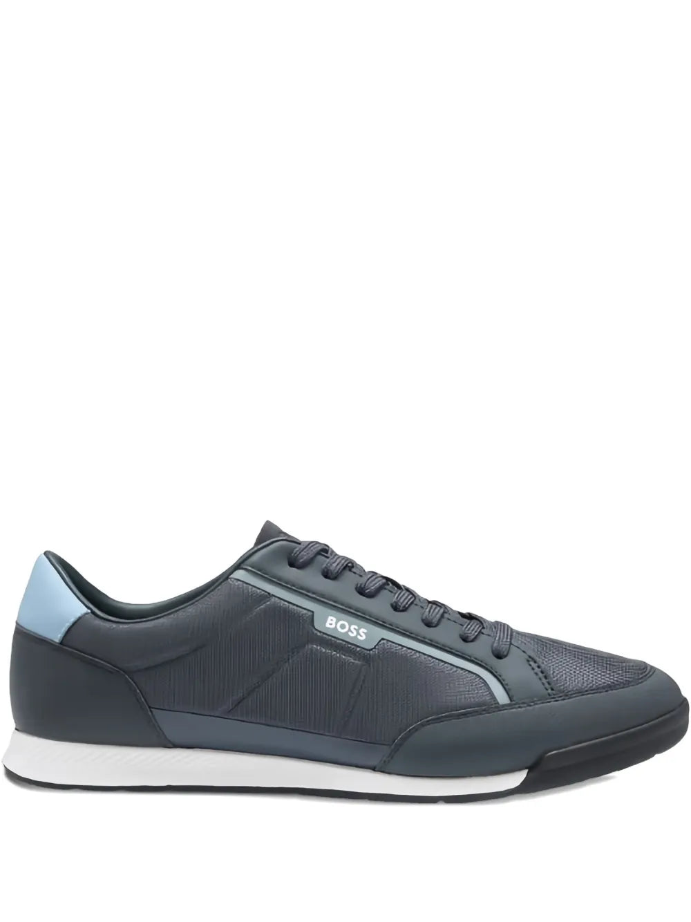 Hugo Nitan_Lowp_Txthem Navy Sneakers