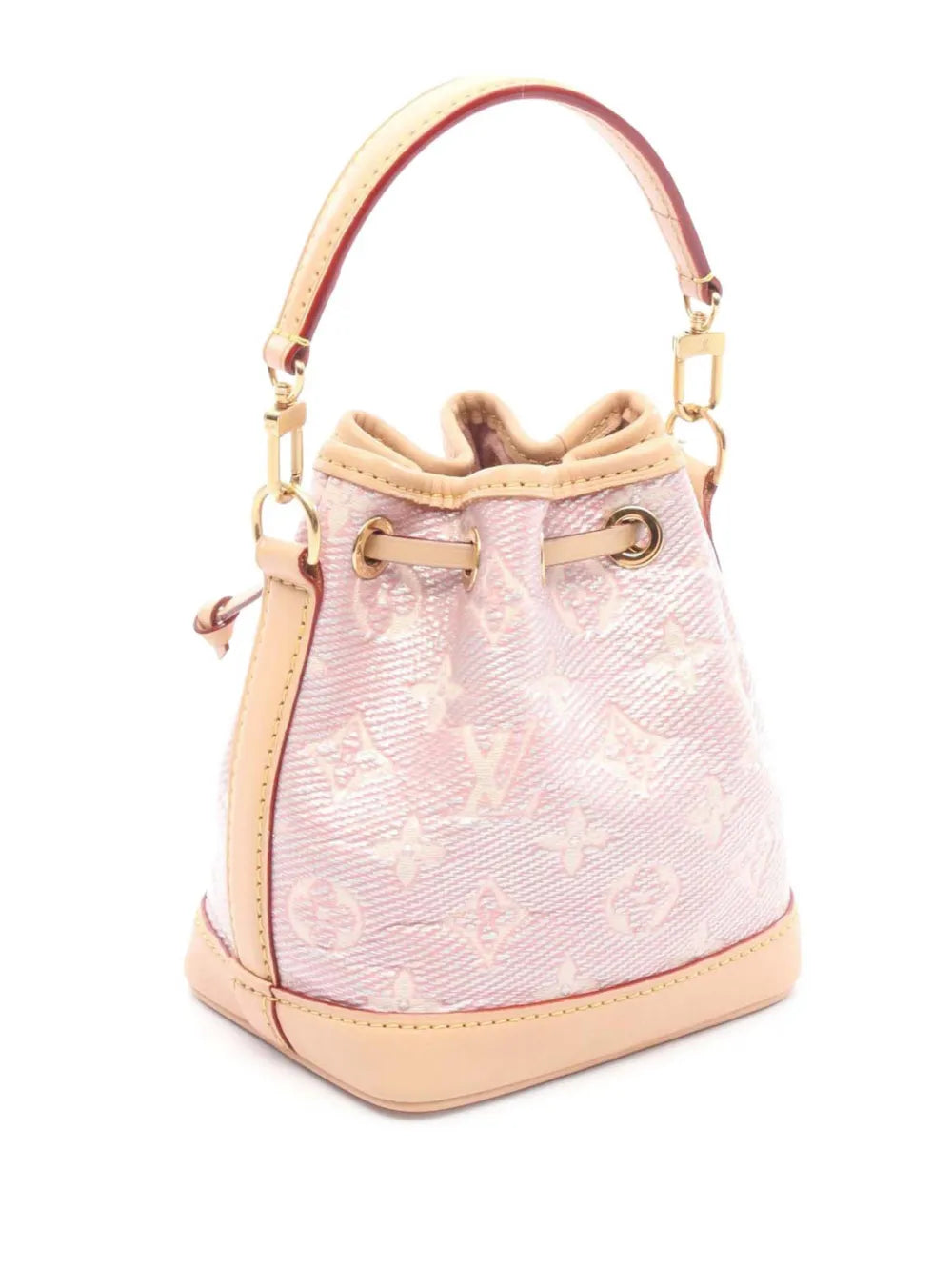 Pre-OwnedLouis Vuitton Pre-Owned2021-2025 Monoglam Nano Noe bucket bag