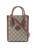 Pre-OwnedGucci Pre-Owned2016-2025 Mini GG Supreme Interlocking G satchel