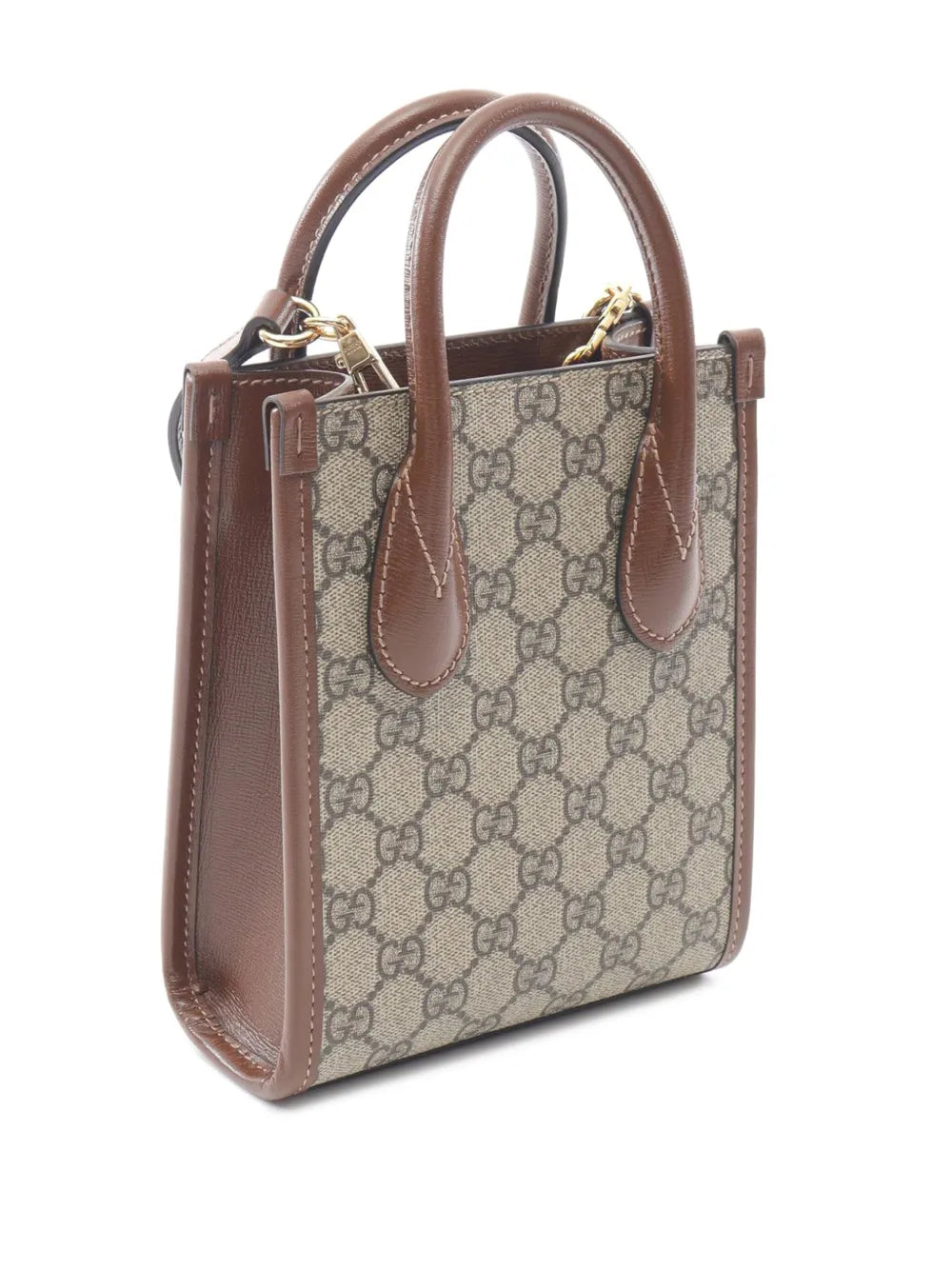 Pre-OwnedGucci Pre-Owned2016-2025 Mini GG Supreme Interlocking G satchel