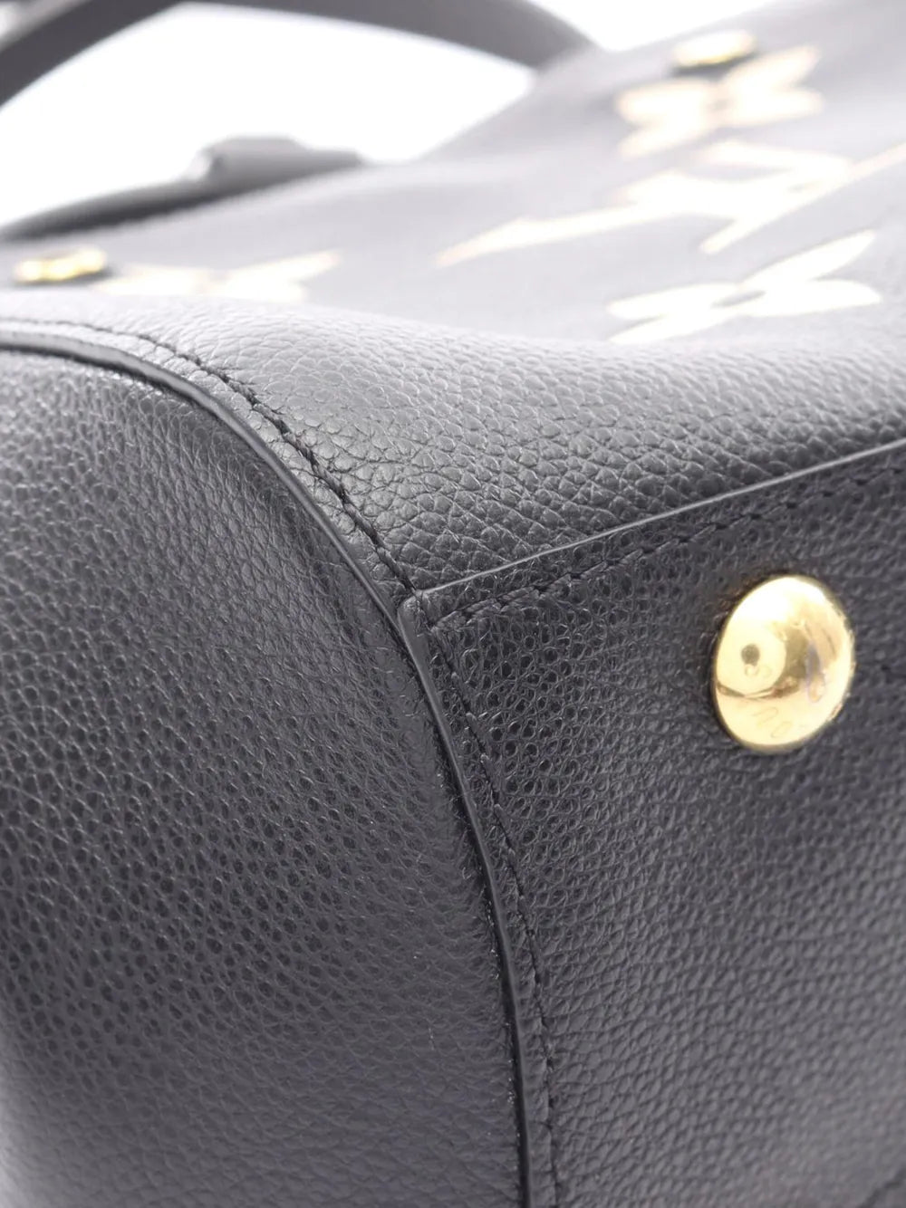 Pre-OwnedLouis Vuitton Pre-Owned2021-2025 Bicolor Monogram Empreinte Giant Montaigne BB satchel