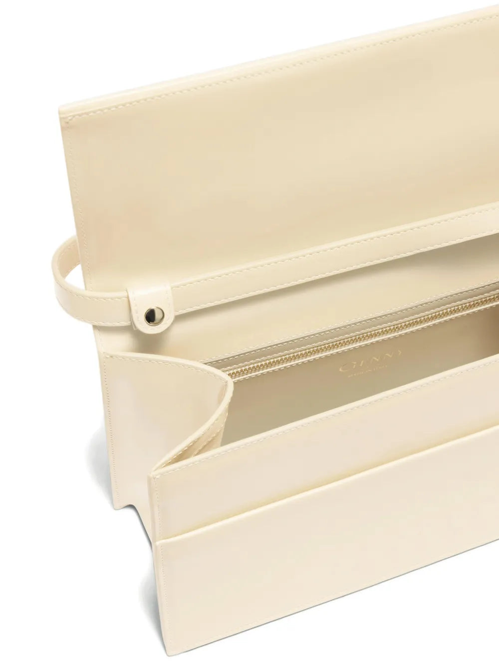 Gennysmall leather clutch bag