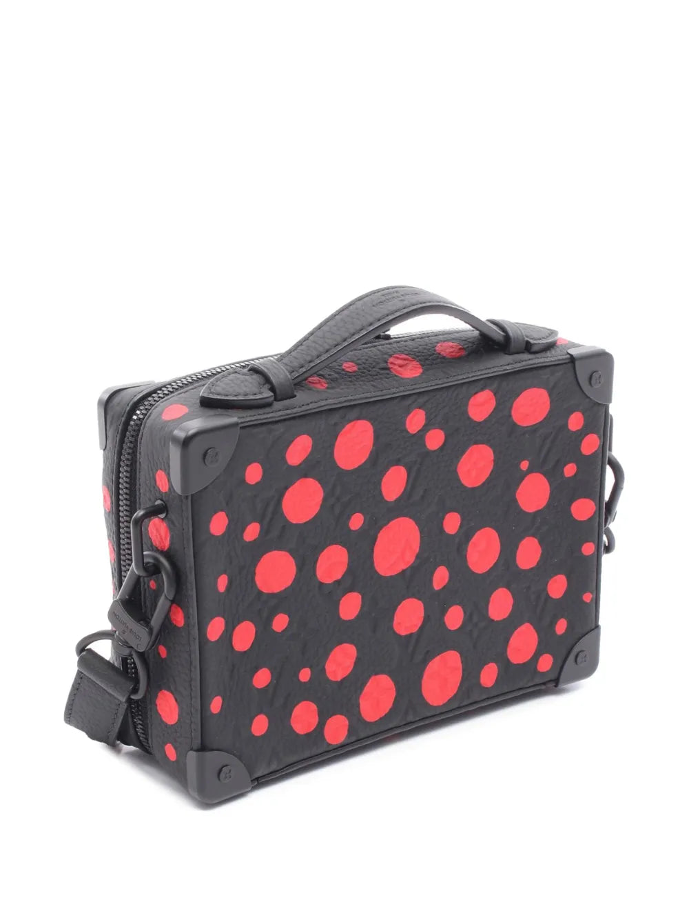 Pre-OwnedLouis Vuitton Pre-Owned2021-2025 Yayoi Kusama Monogram Taurillon Handle Soft Trunk satchel