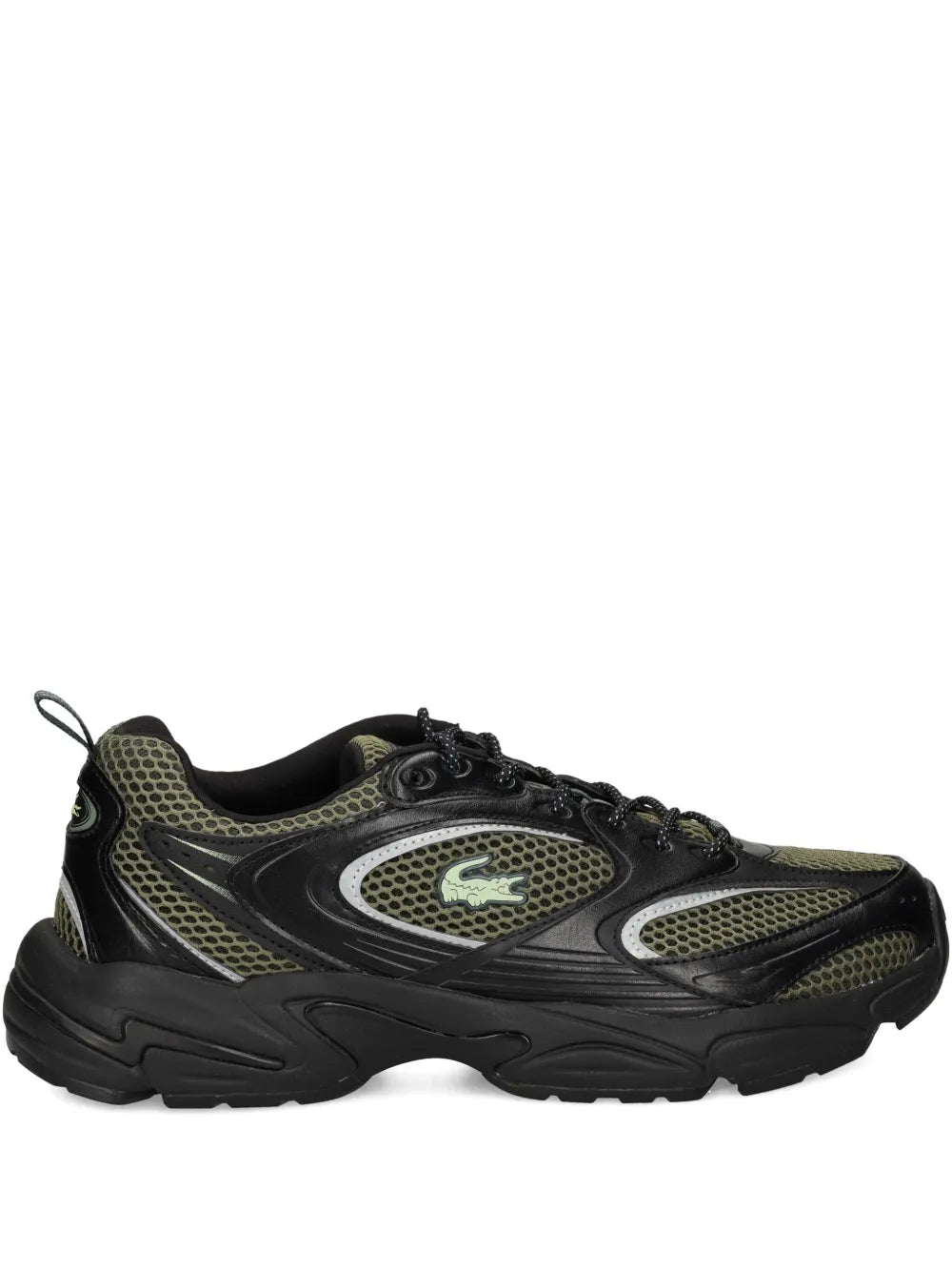 Lacoste Mesh-Panelled Sneakers