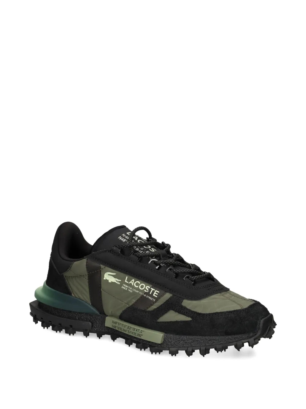 Lacoste Panelled Lug-Sole Sneakers